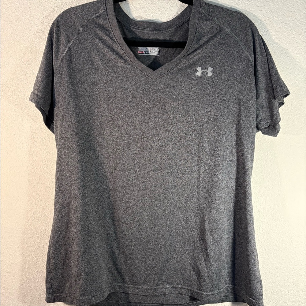 Under Armour Gray Short Sleeve Relaxed T-Shirt